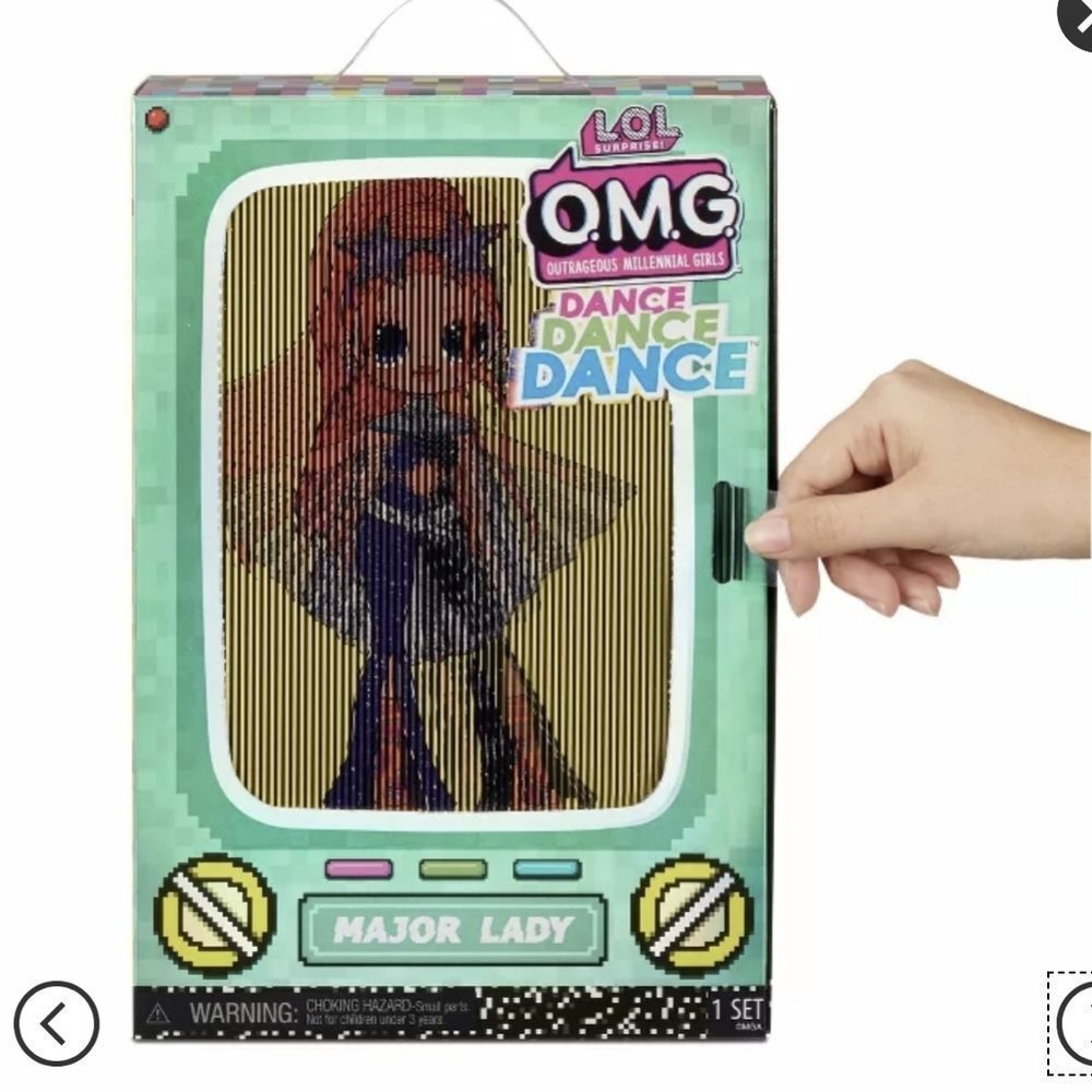L.O.L. Surprise! OMG Dance Dance Dance Major Lady Fashion Doll with 15 Surprises